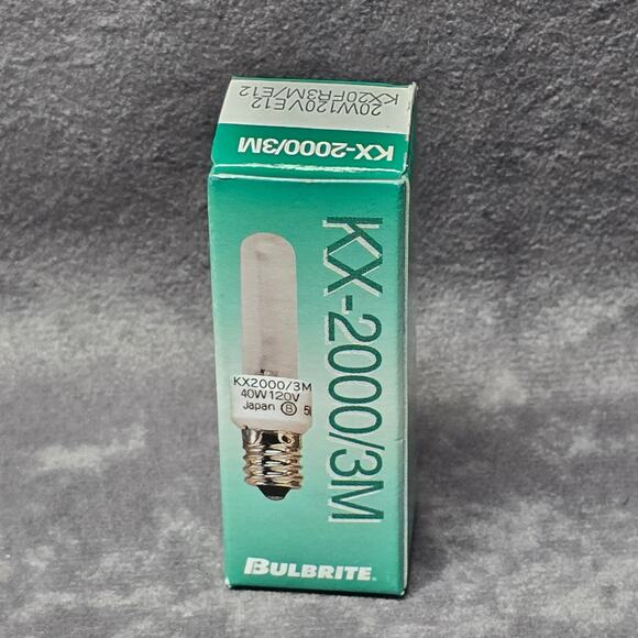 Bulbrite KX-2000/3M | 20W120V E12 | Candelabra Screw Base 1 Frost Light Bulb - Picture 4 of 6